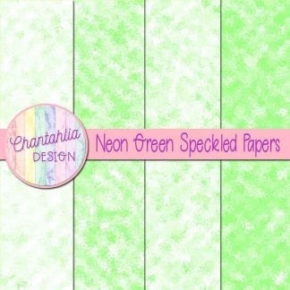 free neon green speckled digital papers