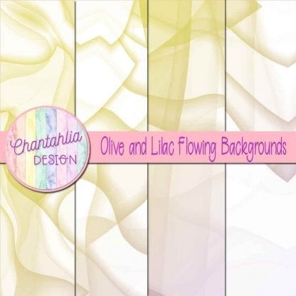 Free olive and lilac flowing backgrounds
