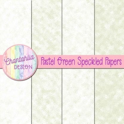free pastel green speckled digital papers