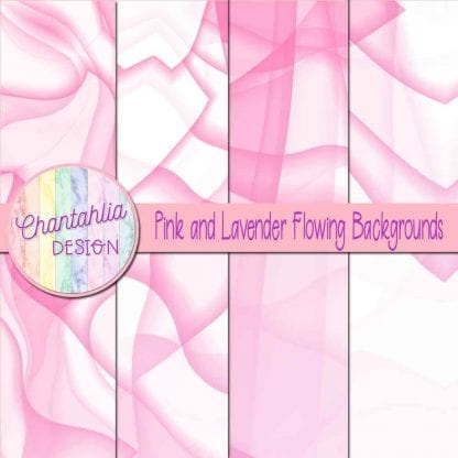 Free pink and lavender flowing backgrounds