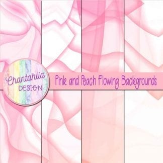 Free pink and peach flowing backgrounds