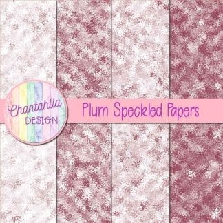 free plum speckled digital papers