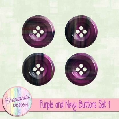 Free purple and navy buttons