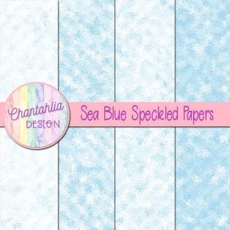 free sea blue speckled digital papers