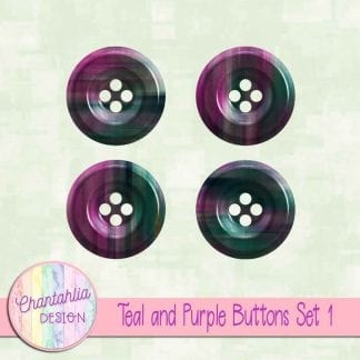 Free teal and purple buttons