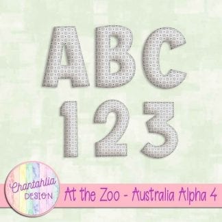 Free alpha in an At the Zoo - Australia theme.