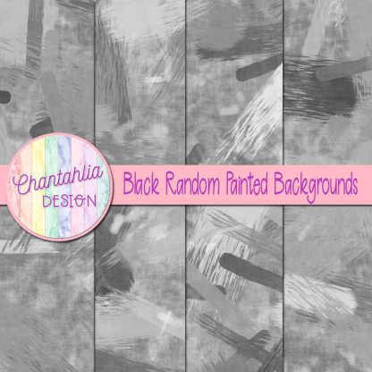 free black random painted digital papers backgrounds
