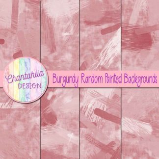 free burgundy random painted digital papers backgrounds