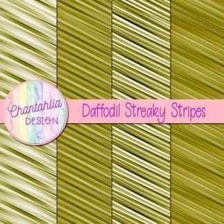 free daffodil streaky stripes digital papers