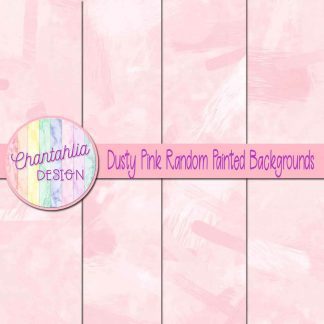 free dusty pink random painted digital papers backgrounds