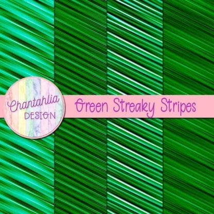 free green streaky stripes digital papers