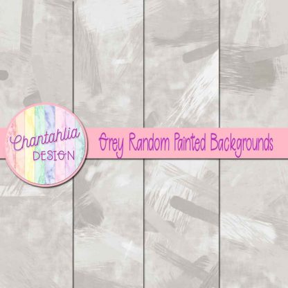 free grey random painted digital papers backgrounds