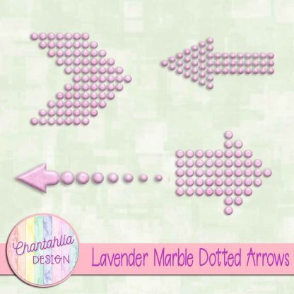 Free lavender marble dotted arrows design elements