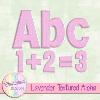 Free lavender textured alpha