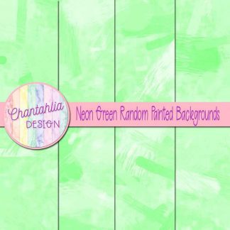 free neon green random painted digital papers backgrounds