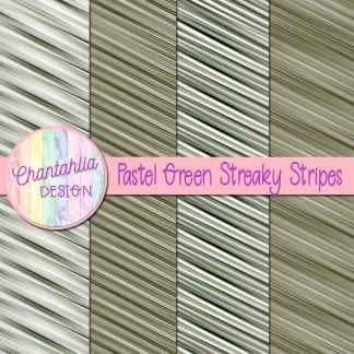 free pastel green streaky stripes digital papers