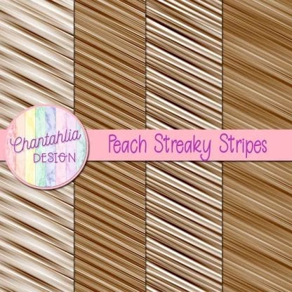 free peach streaky stripes digital papers