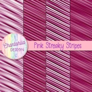 free pink streaky stripes digital papers