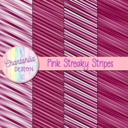 free pink streaky stripes digital papers