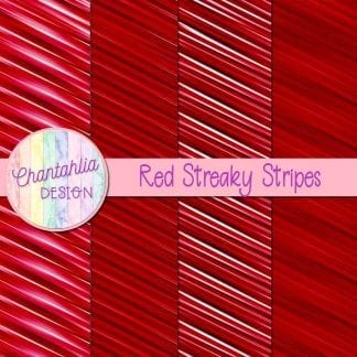 free red streaky stripes digital papers