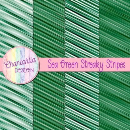 free sea green streaky stripes digital papers