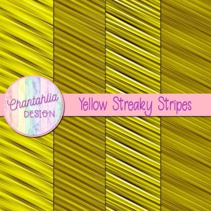 free yellow streaky stripes digital papers