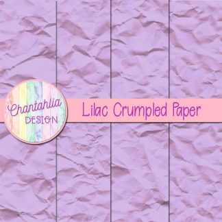 Free lilac crumpled digital papers