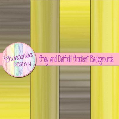 free grey and daffodil gradient backgrounds