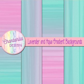 Free lavender and aqua gradient backgrounds