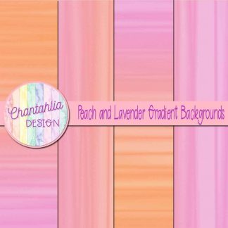 free peach and lavender gradient backgrounds