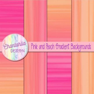 free pink and peach gradient backgrounds