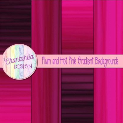 free plum and hot pink gradient backgrounds