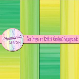 free sea green and daffodil gradient backgrounds