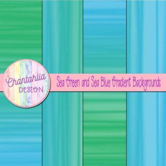 free sea green and sea blue gradient backgrounds