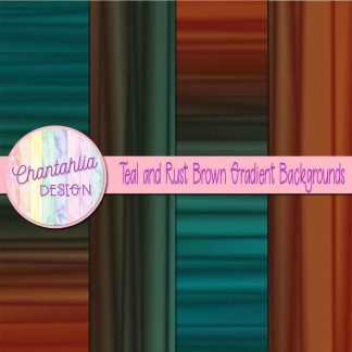 free teal and rust brown gradient backgrounds