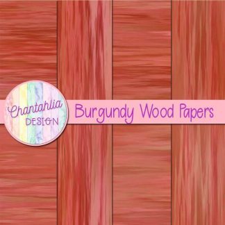 Free burgundy wood digital papers