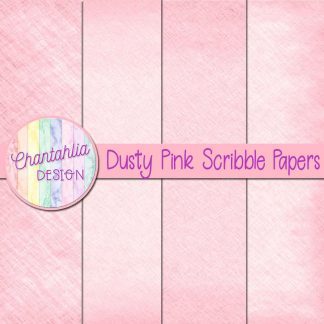 Free dusty pink scribble digital papers
