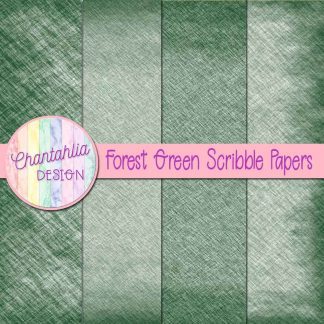 Free forest green scribble digital papers