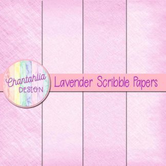 Free lavender scribble digital papers