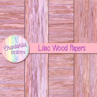 Free lilac wood digital papers