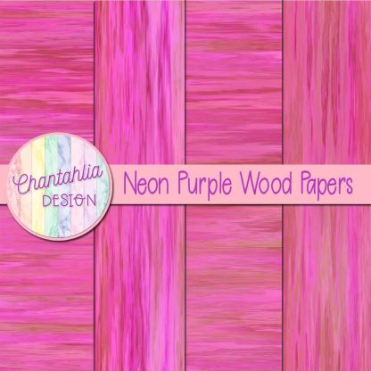 Free neon purple wood digital papers