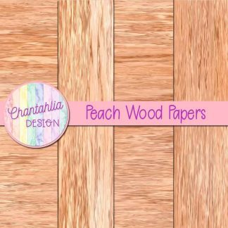 Free peach wood digital papers