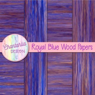 Free royal blue wood digital papers