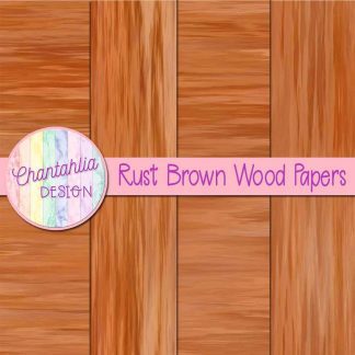 Free rust brown wood digital papers