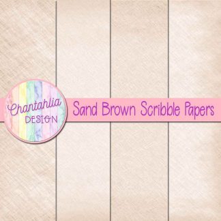 Free sand brown scribble digital papers