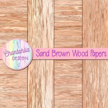 Free sand brown wood digital papers