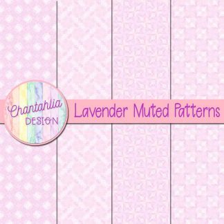 free lavender muted patterns digital papers
