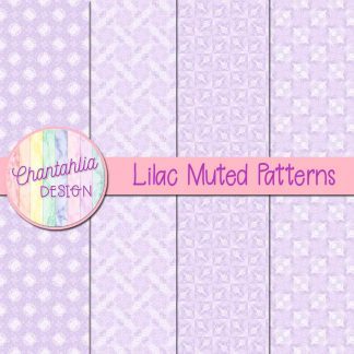 free lilac muted patterns digital papers