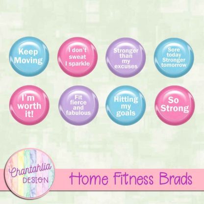Free brads in a Home Fitness theme