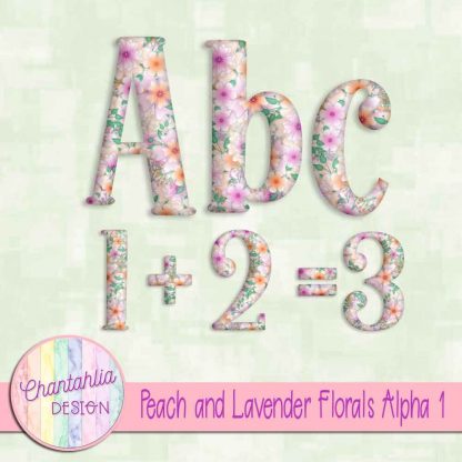 Free alpha in a Peach and Lavender Florals theme